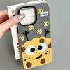 Big Eye Cookies Are Suitable for Apple 16/17promax Mobile Phone Case iPhone15 Skin Matte 13/14 2-in-1