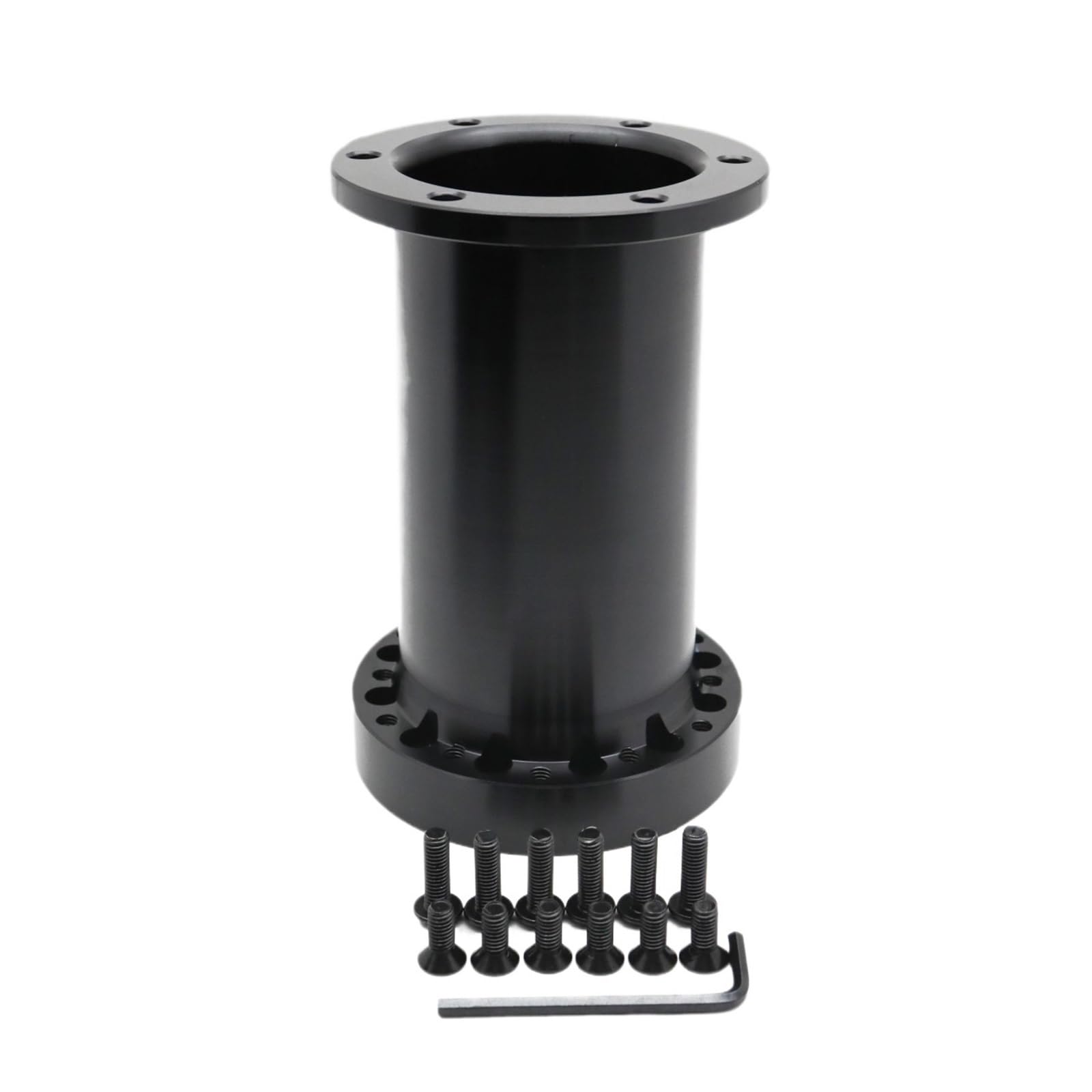 

13/51/76/101/128 Mm Steering Wheel Hub Boss Kit Adapter Spacer Black One size