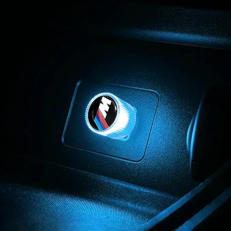 X4 X5 X6 2025 2025 Car For BMW USB Car LED Light Auto Interior Atmosphere Light Car Emblem For Bmw M3 M4 M5 M6 F20 F30 G20 F31 F