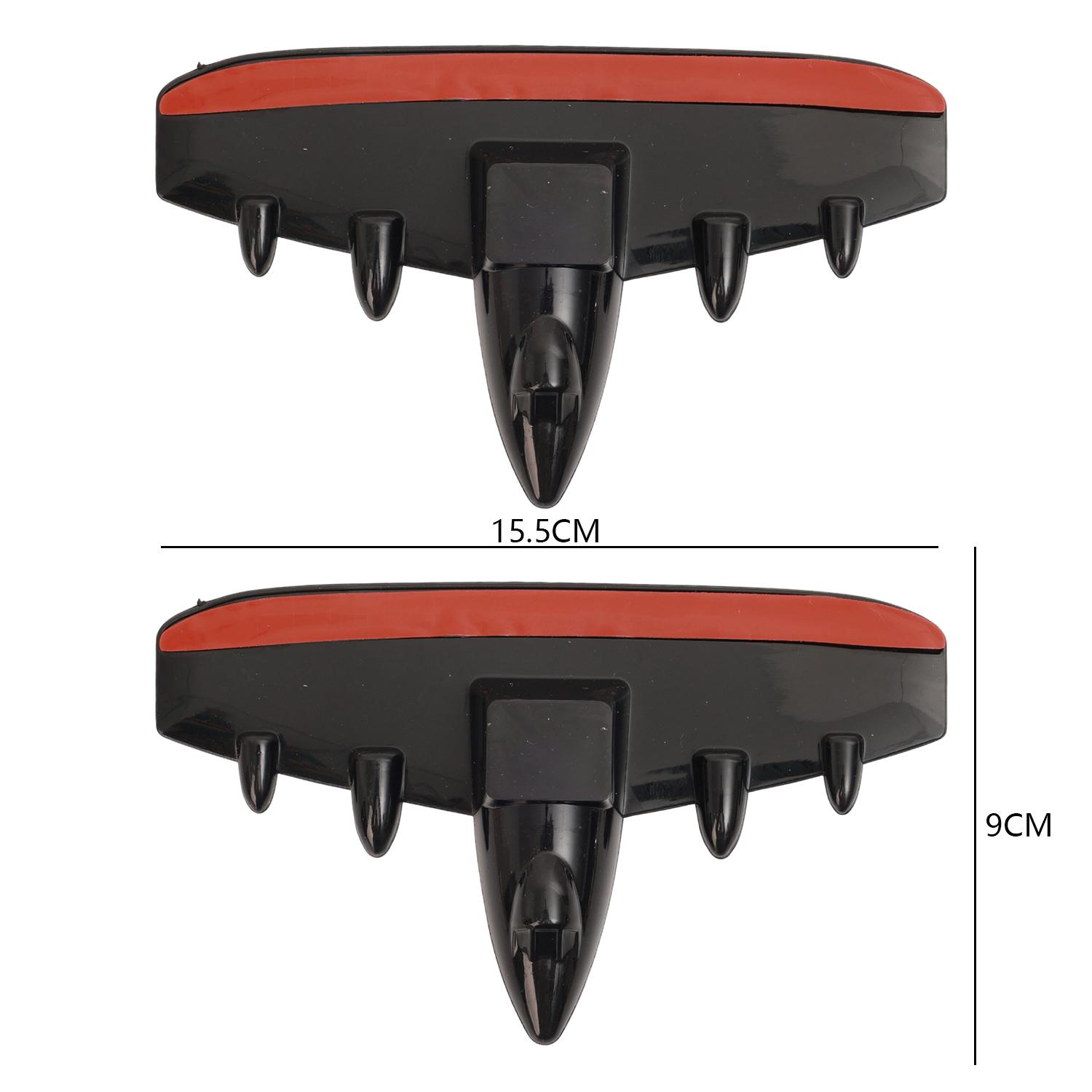 

Car Mirror Rain Guards Airplane Design Cool Aircraft Style Side Mirror Covers Visors Waterproof Rain Deflectors Car Exterior
