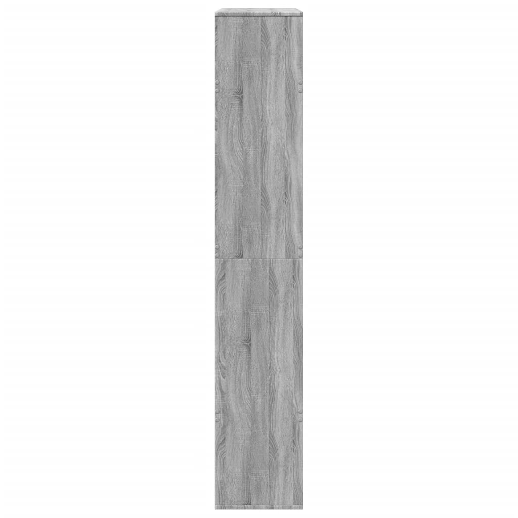 Vidaxl Shelf/Divider, Sonoma Grey Oak, 100X33X187.5 Cm