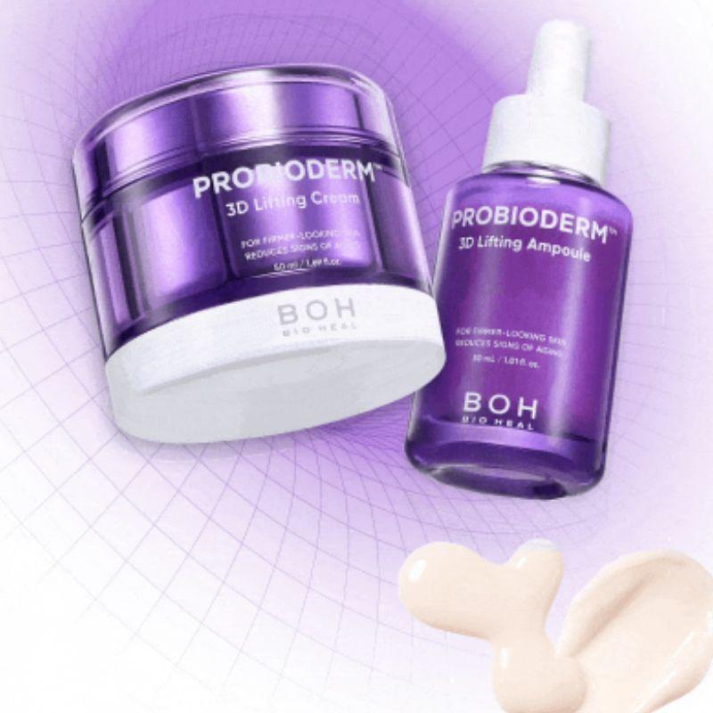 BIOHEAL BOH Probioderm 3D Lifting Ampoule Set (30ml Ampoule + 3D Lifting Cream 20ml)