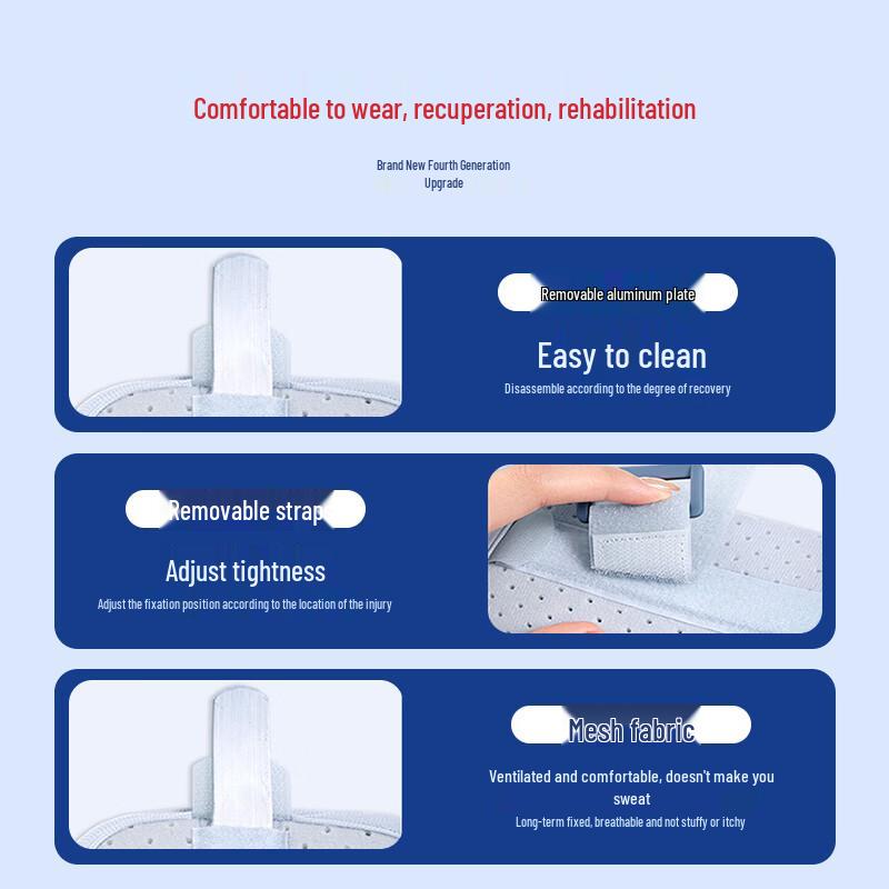 KYOLENS Medizinische Handgelenkbandage mit doppelten Aluminiumschienen