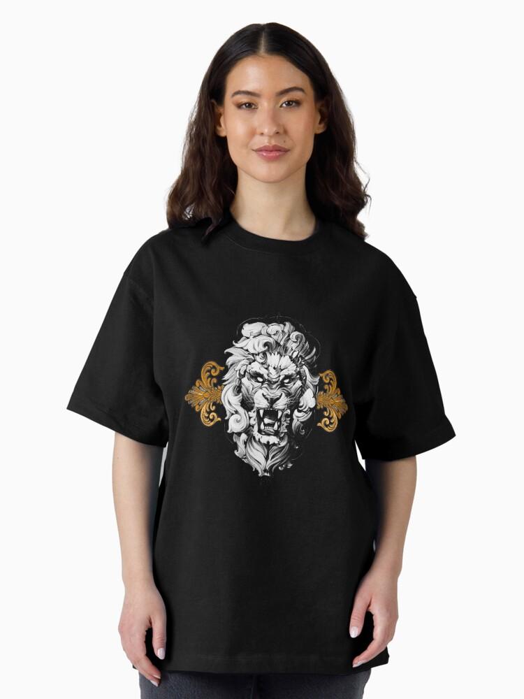 Angry Lion Oversized T-Shirt