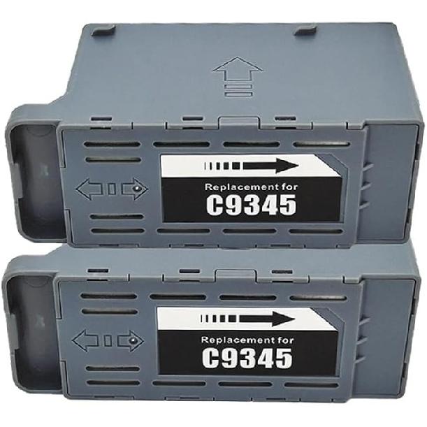 C9345 C12C934591 Ink Maintenance Box Compatible with ET-8550 ET-5850 ET-5880 ET-16650 ET-5800 ET-16600 WF-7840 ST-C8000 (2pcs)