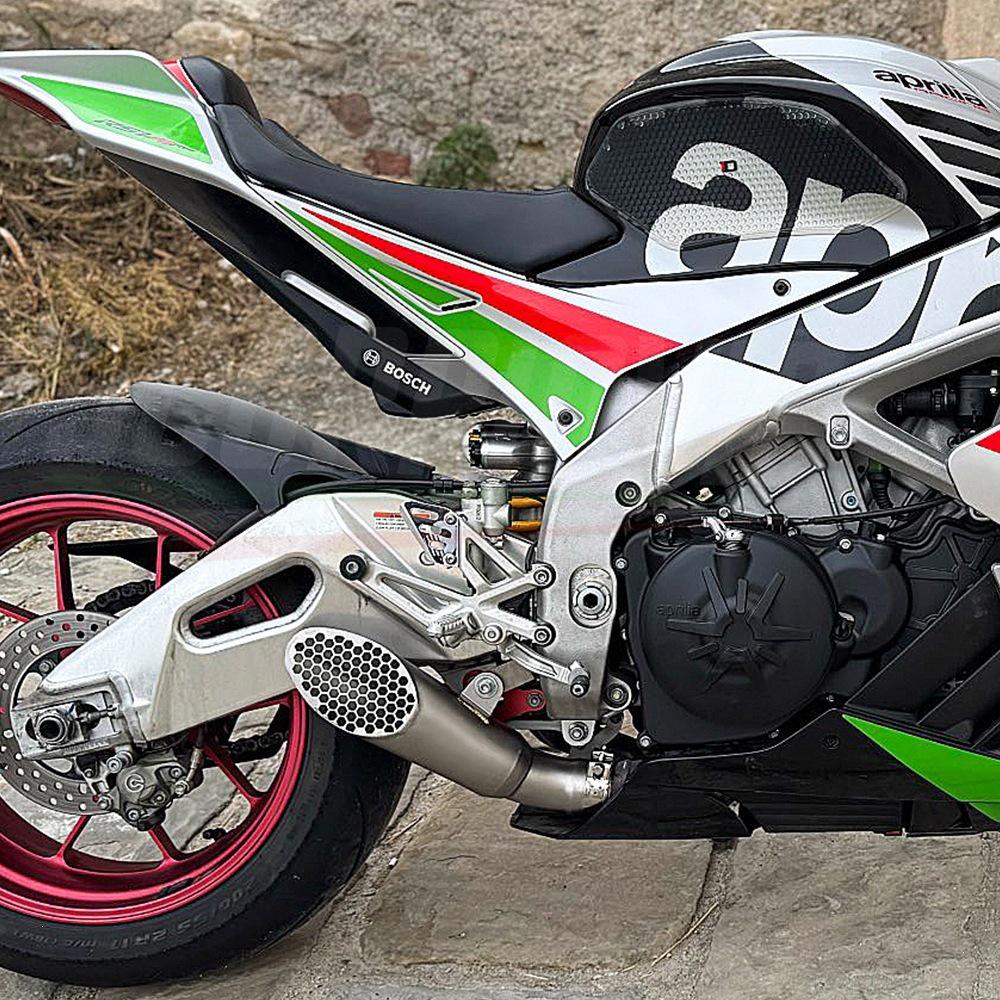 Modified Exhaust Tailpipe for Aprilia RSV4 (2015-2024)
