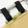 Acrylics Stitching Fabric Side Clips with Elastic Strap Adjustable Embroidery Cloth Holder Clamp for Embroidery Project