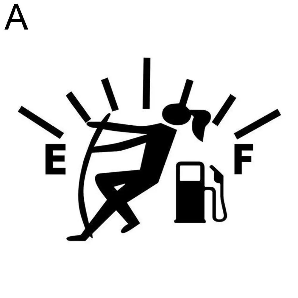 Śmieszna Dekoracyjna Folia Naklejkowa na Pokrywę Wlewu Paliwa Samochodu Naklejka Samochodowa na Korek Wlewu Paliwa Kalkomania Boczna Samochodu Akcesoria Dekoracyjne