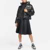 Nike Solid Color Straight-Cut Long-Sleeve Down Jacket Women Outerwear Black DH4080-010