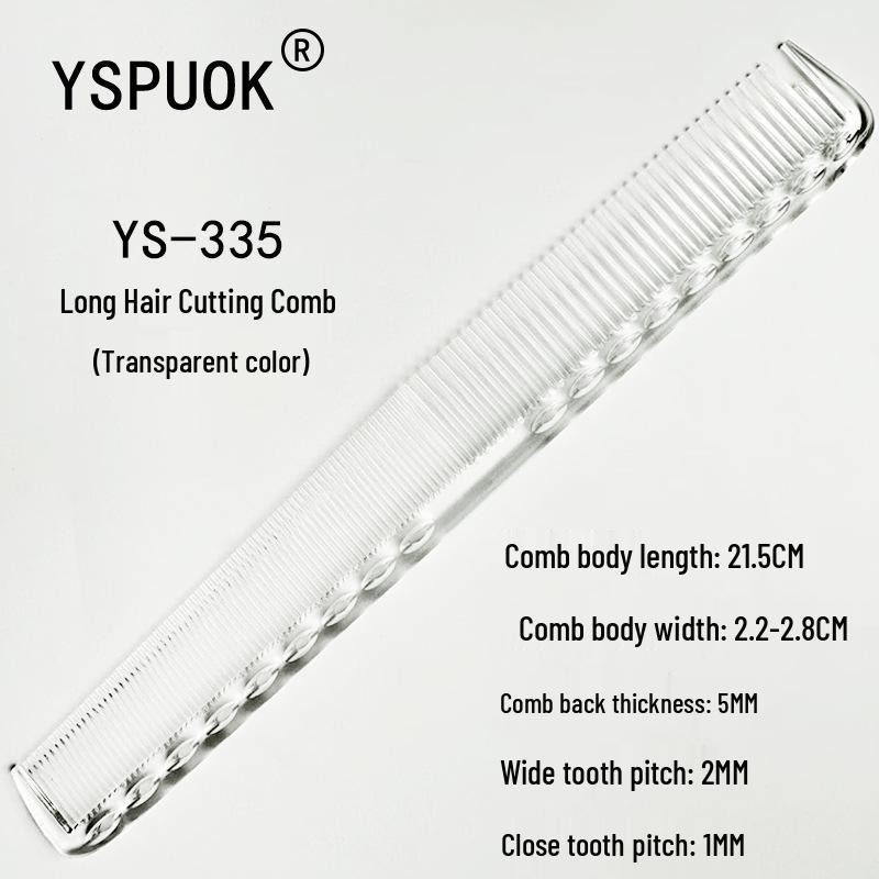 Dongben Double-Sided Sideburn & Thinning Haircut Comb - Professional Barber Styling Tool