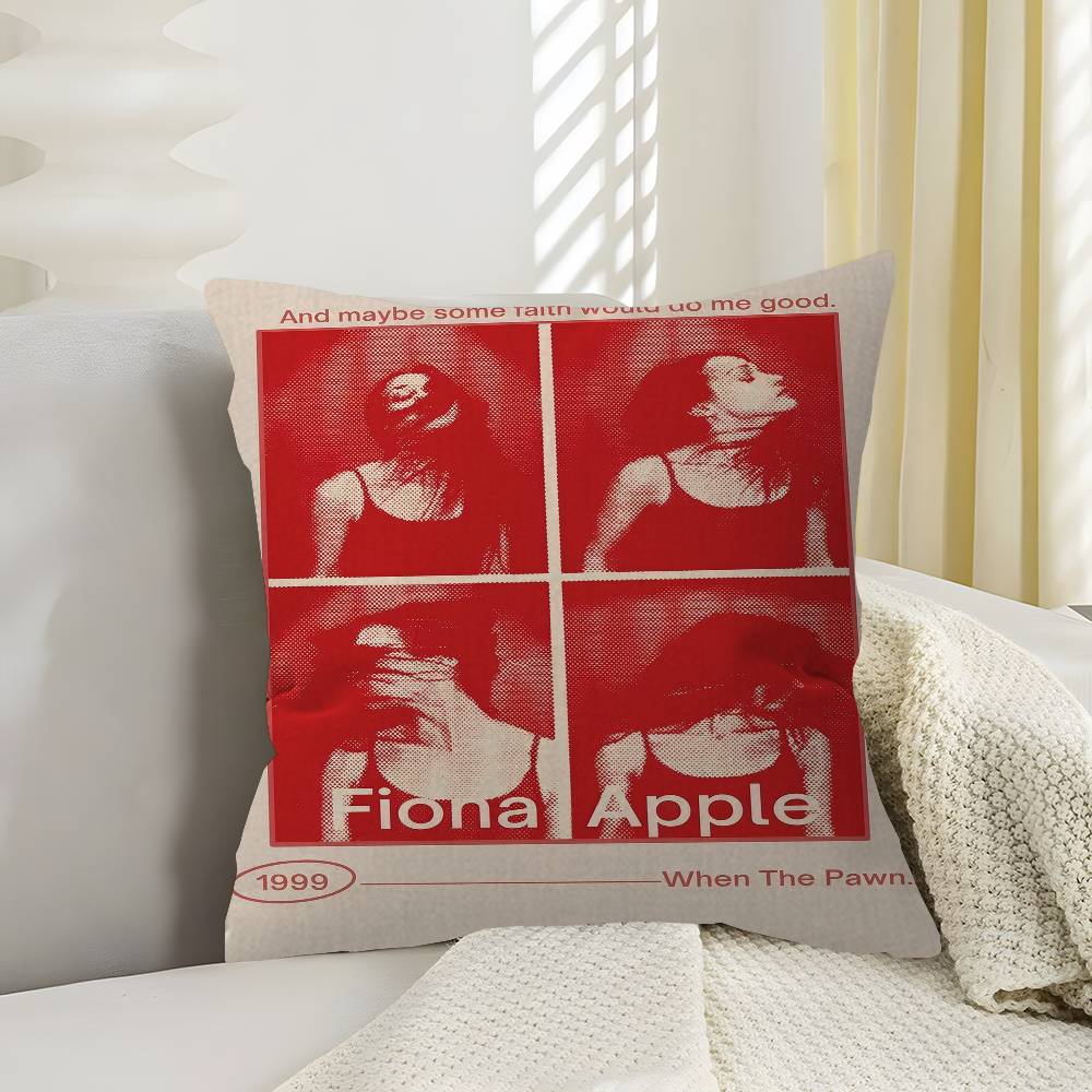

Fiona Apple Singer Cushion Cover Pillow Cover Decor Pillowcase Printed Cushion Case for Couch 30x30 cm