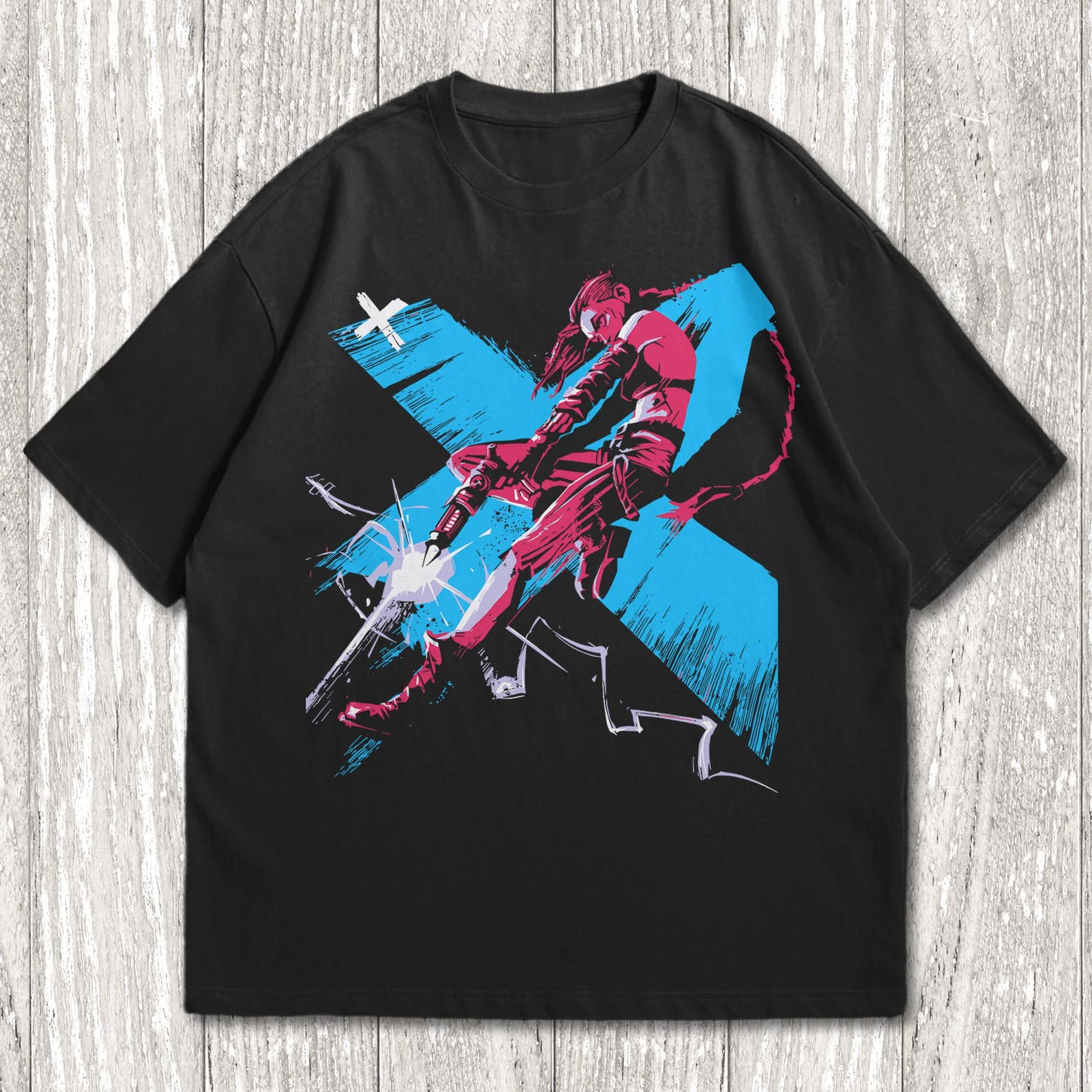 Jinx T-Shirt, Arcane Shirt, League of Legends (LOL) Gaming Shirt 3XL