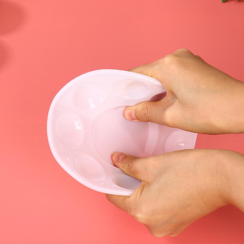 Palette Art Alternatives Paint Plastic Palette Supply White Watercolor Palette Pigment Tray Painting Supplies Easy To Clean Plat