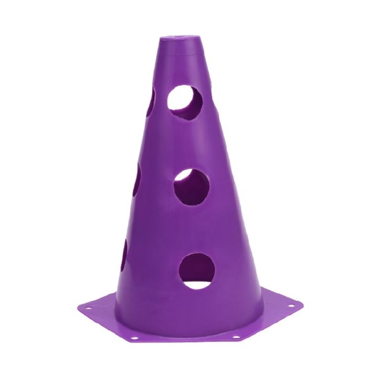 12/18Pcs Plastic Agility Cone Training Maker Bucket Soccer Obstacle Cone
