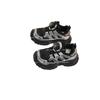 XSHX "Paris Tire Shoes" Retro Children's Sports Shoes Spring Double Net Boys and Girls Rotating Buckle [Wenzhou Shoes]