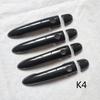 Door Handle Cover Trim for Renault Espace 4 IV MK4 Accessories Plastic Imitation Carbon Fiber