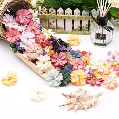 Scrapbooking Wedding Favor Silk Star Floral Artificial Daisy Flower Head Party Supplies Home Decor