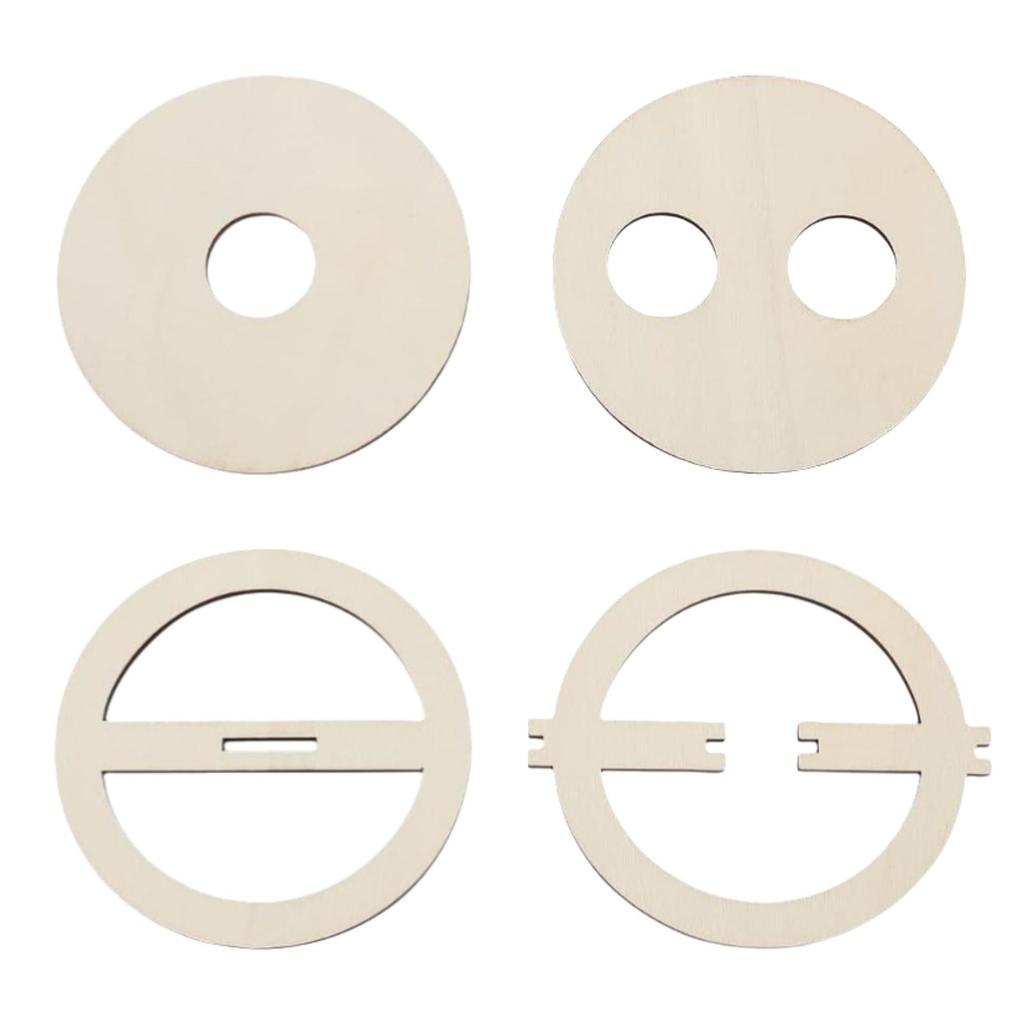 5Pcs Wood Candle Wick Centering Devices Hand Tool Lightweight Multifunction Candle Wick Holder for Candle Making Home Ornament