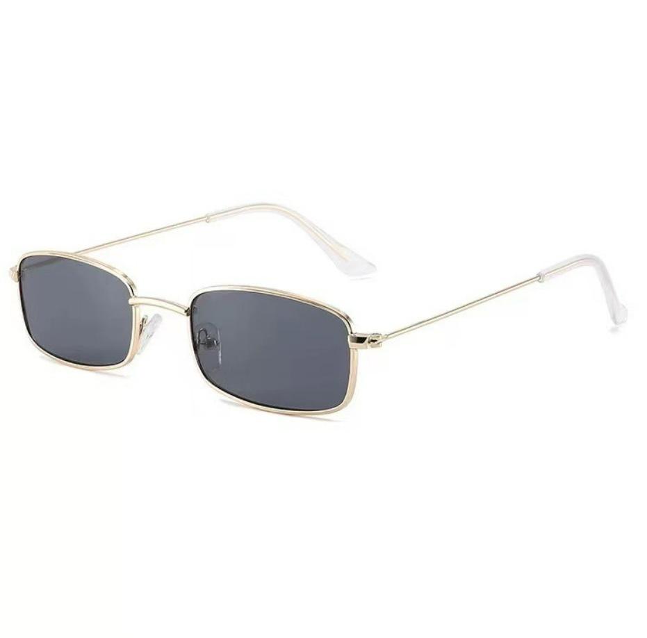 

Y2k Small Square Alloy Frame Sunglasses Vintage Rectangle Sunglasses Luxury Design Sun Glasses Men Women UV400 Eyeglasses