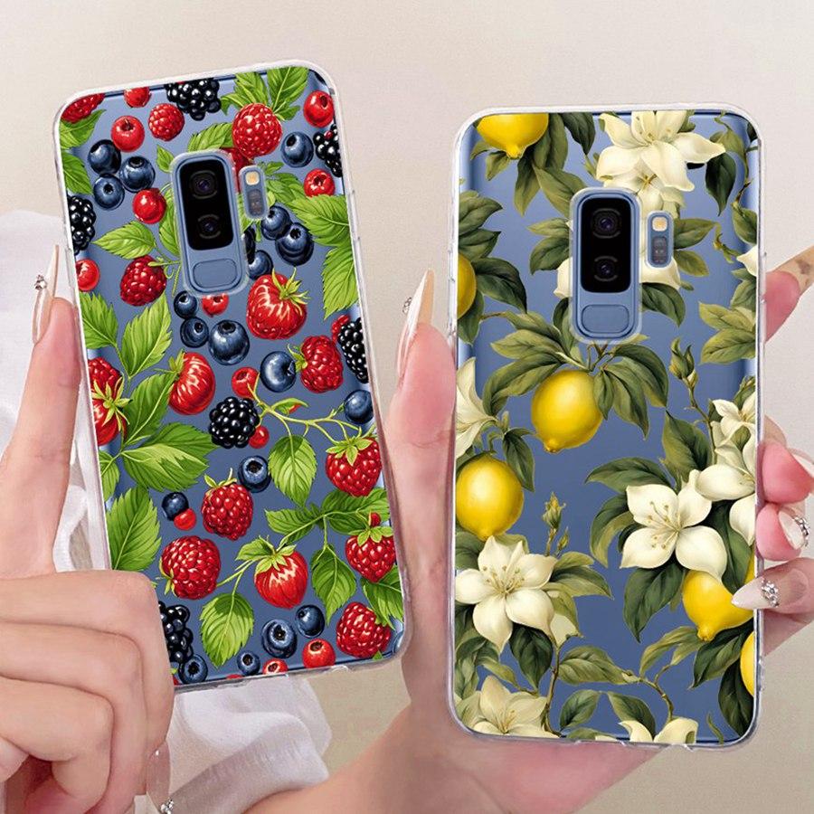 For Samsung Galaxy S9+ Case Soft Silicone Protective transparent Fashion Phone Case For SamsungS9 S 9 Plus Clear Cover Coque