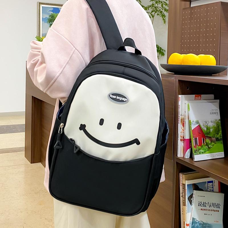 Three-Piece Backpack Set Large Capacity Student Schoolbag Women's Lightweight Backpack