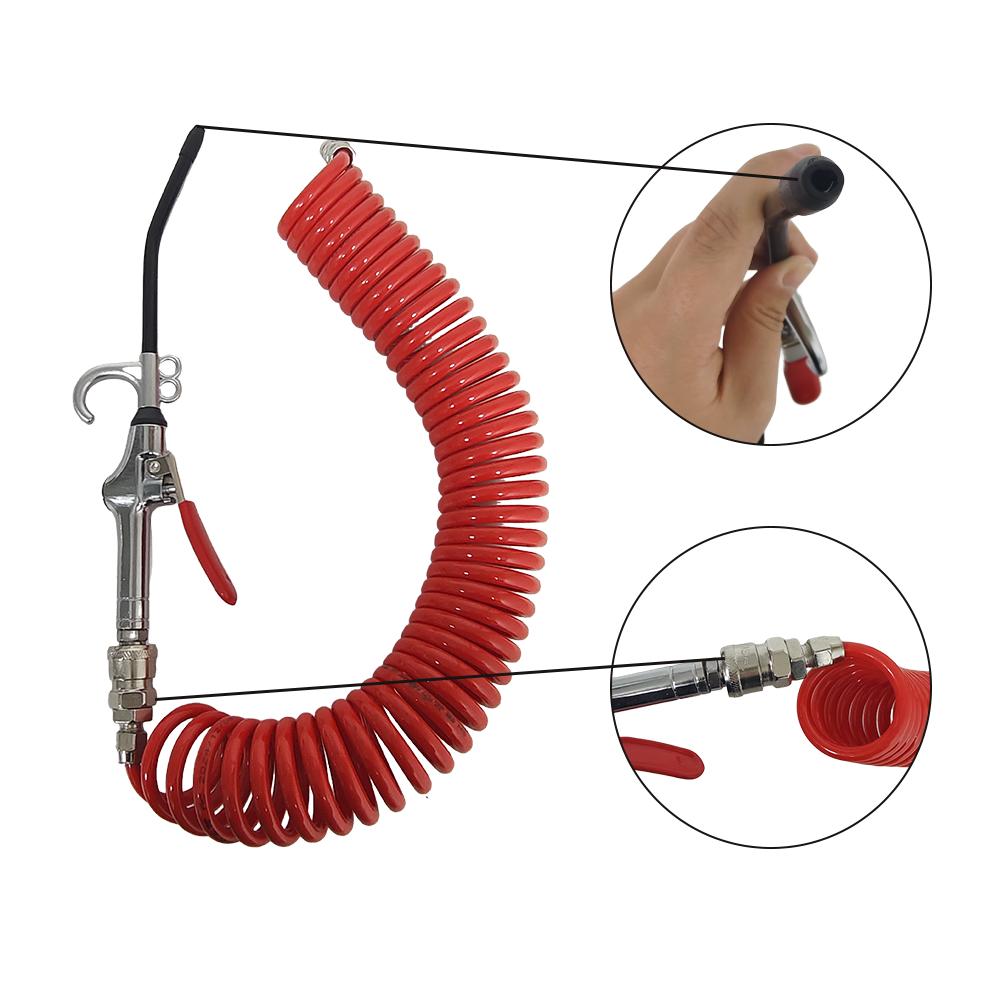Portable Pneumatic Air Gun Multi-Purpose Compressed Air Duster for Machinery Cleaning