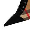 Damen Mode Stiefel Neu Party Knöchel Stiefel Schnürung 8CM Stiletto Koreanische Version Mode Spitze Trend Damenschuhe