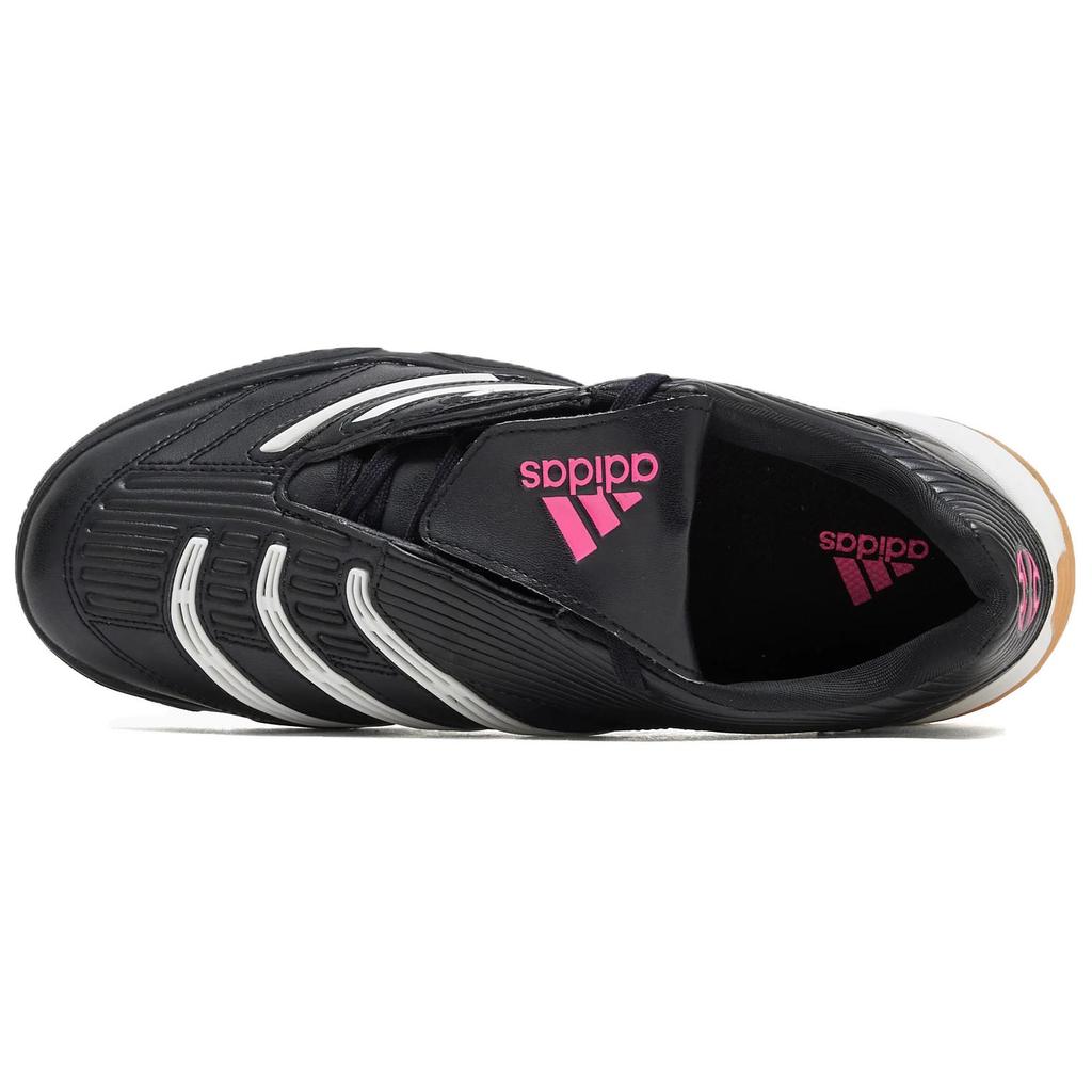 Adidas Predator Sala Comfortable Fit Soccer Shoes Women Sneaker Black White JR1638