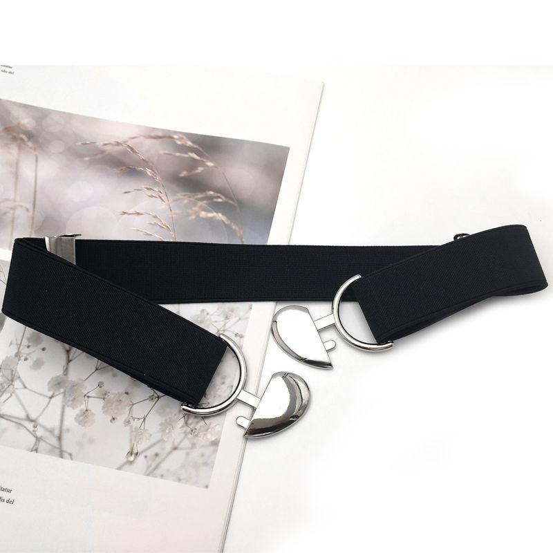 Contemporary Womens Elastic Waist Band With Smooth Buckle Fashionable Design For Occasion Every