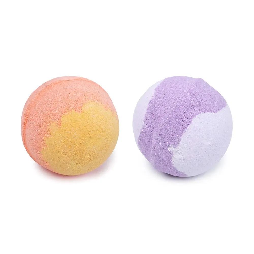 SG Bubble Bath Bomb 100g Pastel Colors Subtle Scent Bubble Spa