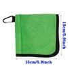 Golf towel, ball cleaning towel, ball cleaning cloth towel, outdoor with hook golf gift