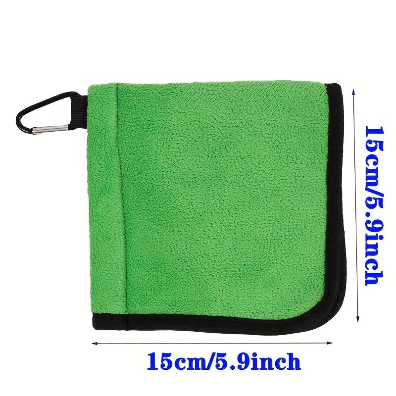Golf towel, ball cleaning towel, ball cleaning cloth towel, outdoor with hook golf gift