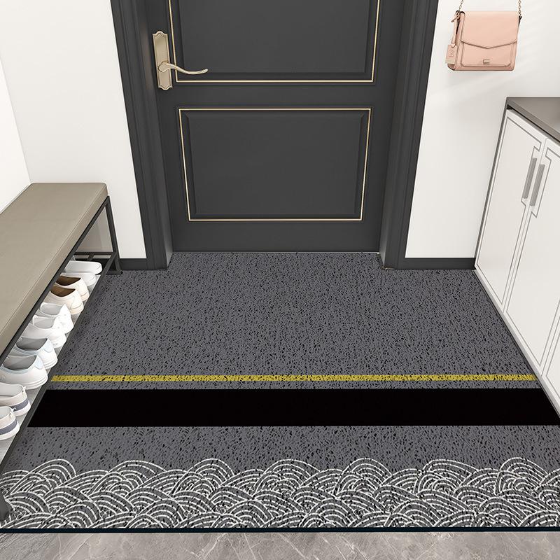 Entrance Door Mat Floor Mat Household Foyer Entrance Mat Wear-resistant and Anti Slip Foot Mat