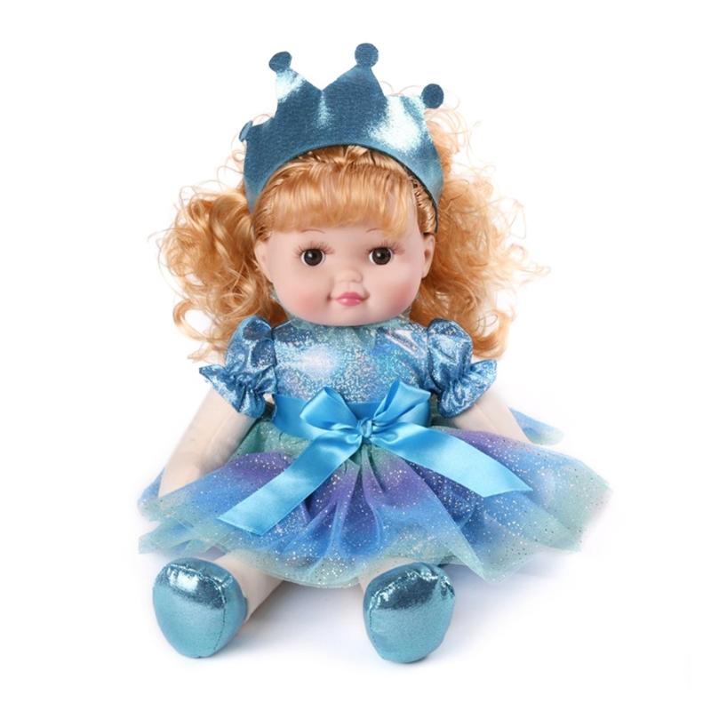 40cm Reborns Toddler Popular Realistic Girl Doll with Braided Jumpsuit Headband Soft Body High-quality Handmade Doll