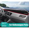 For Volkswagen VW Polo AW AW1 MK6 2017 2018     Car Dashboard Cover Dash Sun Shade Mat Non-slip Pad Accessories