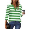 3/4 Sleeve Shirts For Women Tees Blouses Casual Plus Size Basic Tops Pullover Ladies Tunic Blouses