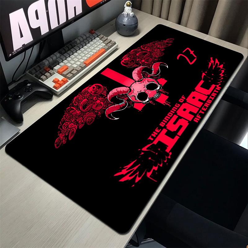 The Binding Of Isaac Mauspads Gamer Gaming Tastaturunterlage Computerzubehör Schreibtischunterlage Mauspads Gummimatte PC Schrank Mauspads