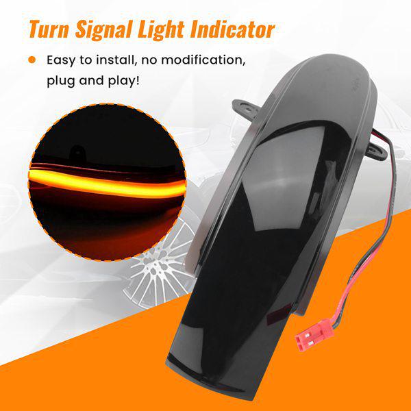 Pair of Rearview Mirror Lights for Mercedes-Benz C-Class W203 T-Model S203