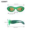 New Oval Sunglasses Women  Stylish Multicolor Outdoor Shades Men Trendy Brand Designer UV400 Protection Beach Eyewear