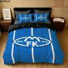 Molde Fotballklubb Muster Bettwäsche Steppdecke Steppdeckenbezug Kissenbezug Heimdekoration Geburtstagsgeschenk (1 * Bettbezug + 2 * Kissenbezug ohne Füllung)