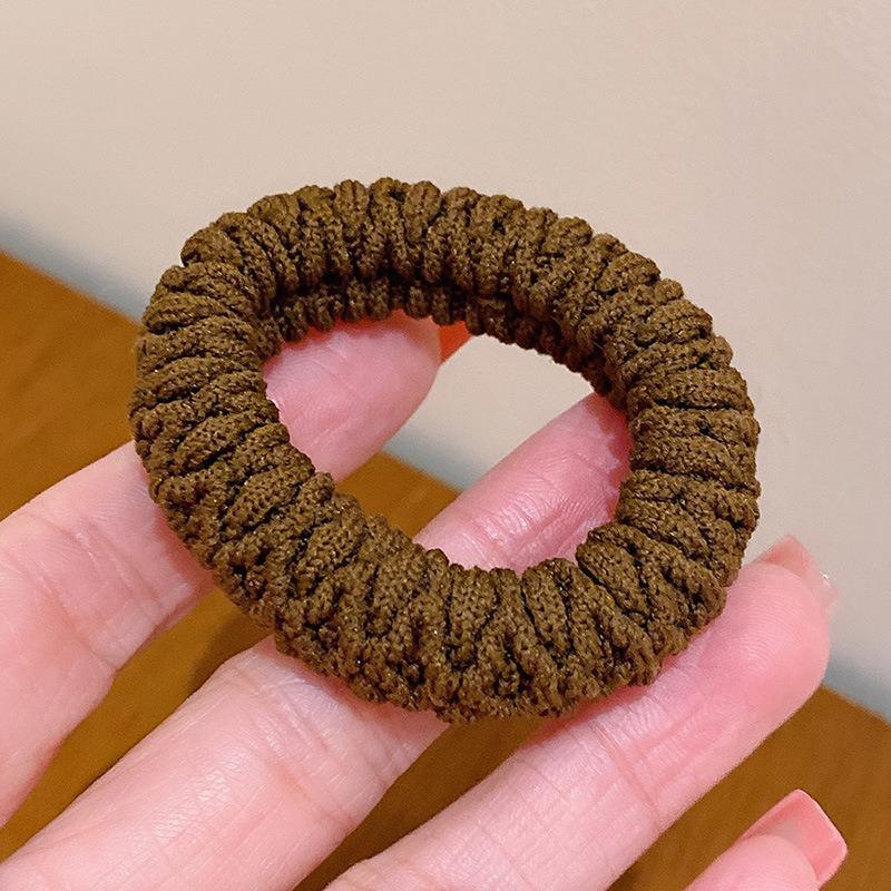 High Elasticity Hair Ties - Versatile, Thickened Bands for Women’s Ponytails and Accessories.