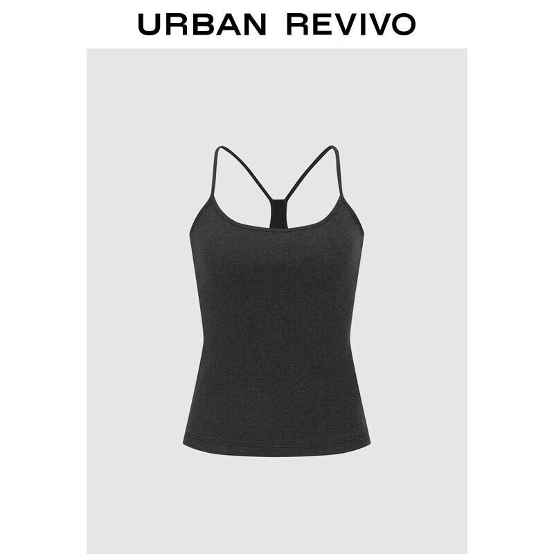 Women s Solid U-Neck Ribbed Tank Top XS