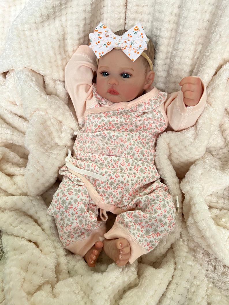 49cm Realistic Handmade Meadow Doll with 3D Skin and Visible Veins 49cm Cloth Body Doll