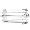 Rotary BBQ Grill Cage Skewers Needle Cage Vegetable Meat Skewer BBQ Tools
