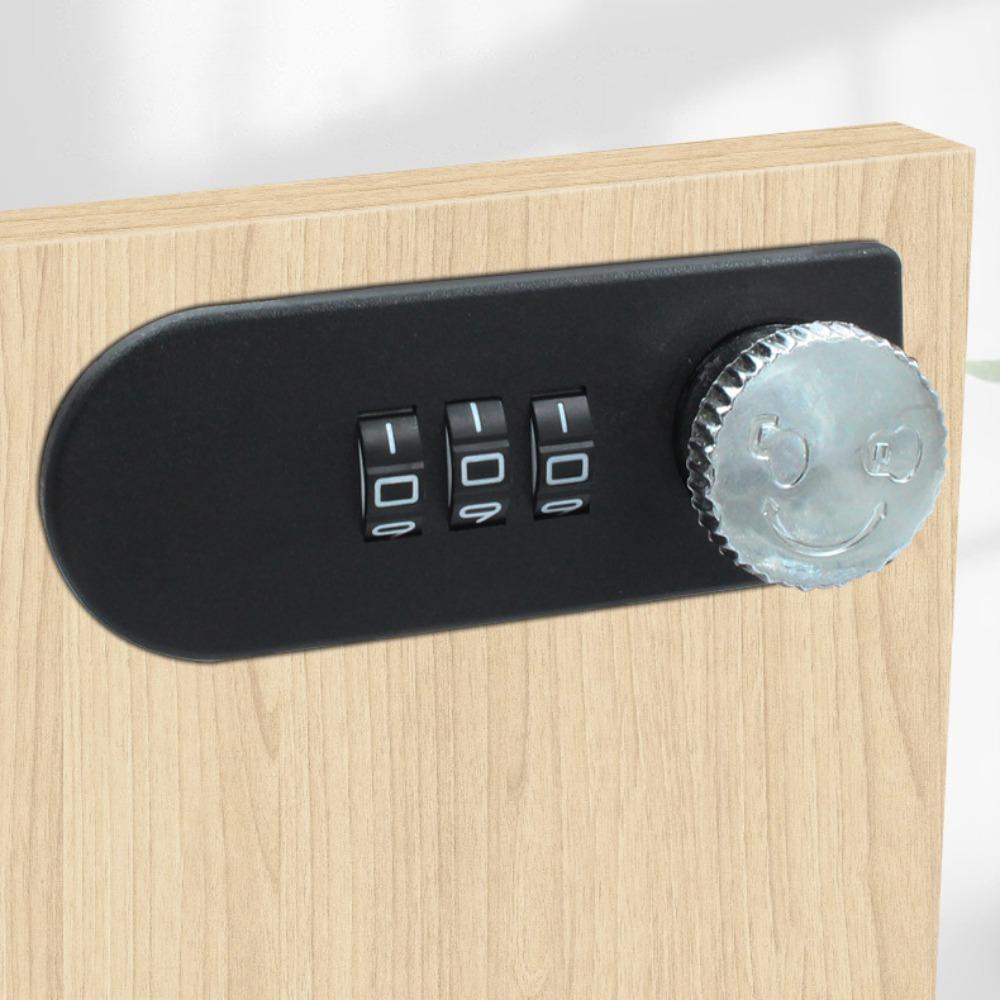 Nytt ABS-lås med lösenord för låda Mekaniskt Förtjockat Kombinationslås Anti-stöld Moderna Skåplås Hemmakontor