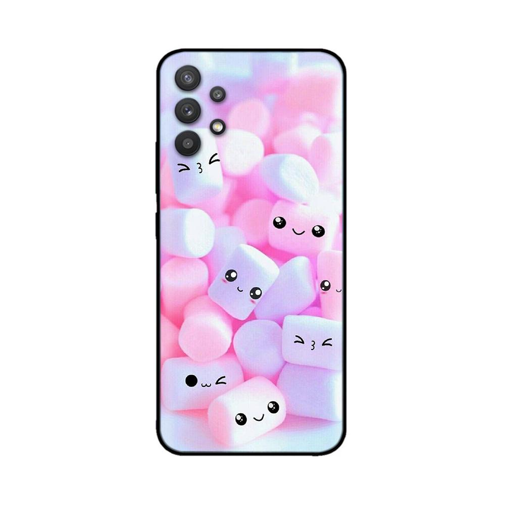 For Samsung A32 Case Soft Black Silicone Phone Back Cover for Samsung Galaxy A32 4G A325 A 32 5G A326 Case Fundas Coque Bumper
