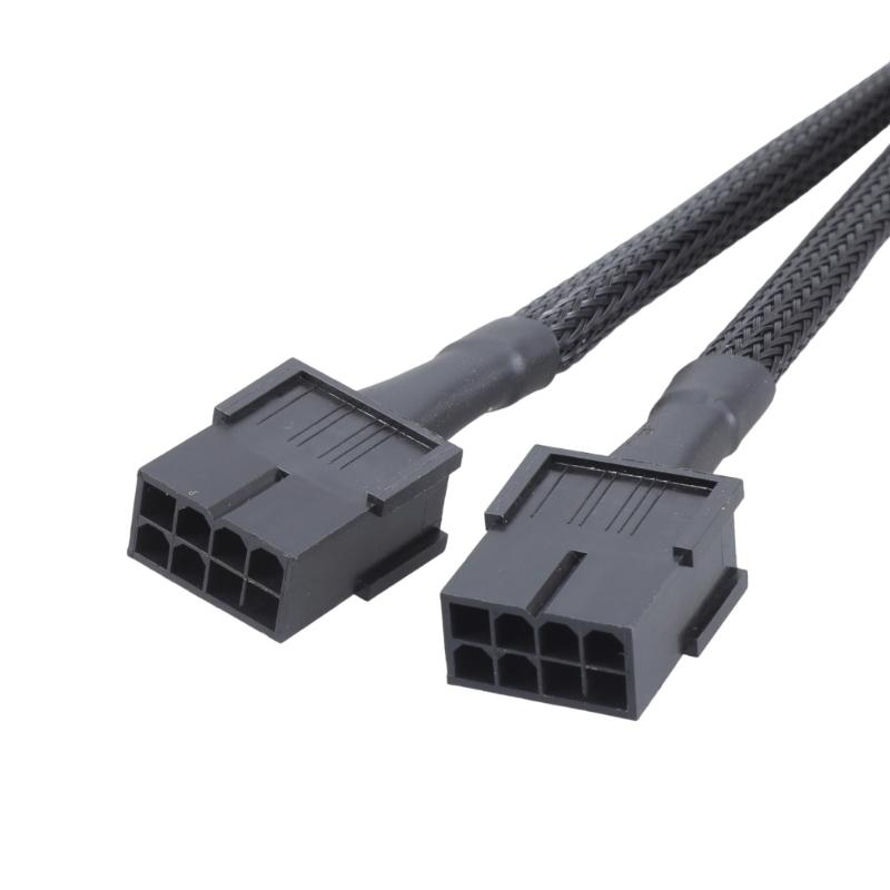 Double 8Pin Female To 12+4Pin Male Adapter Cable for RTX40 Series Stable To Motherboards  Power Transfer Flexible