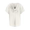 Spring And Summer New Women's Tops Color Buttons Fashionable Ladies Short Sleeves
