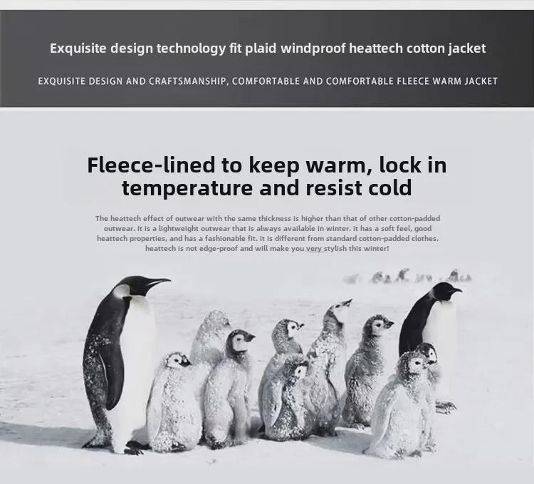 Men's Winter Waterproof Stand Collar Jacket