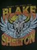 BLAKE SHELTON T SHIRT SzL COUNTRY BAND TOUR 2015 FRIENDS & HEROES CITIES ON BACK Unisex T-Shirt